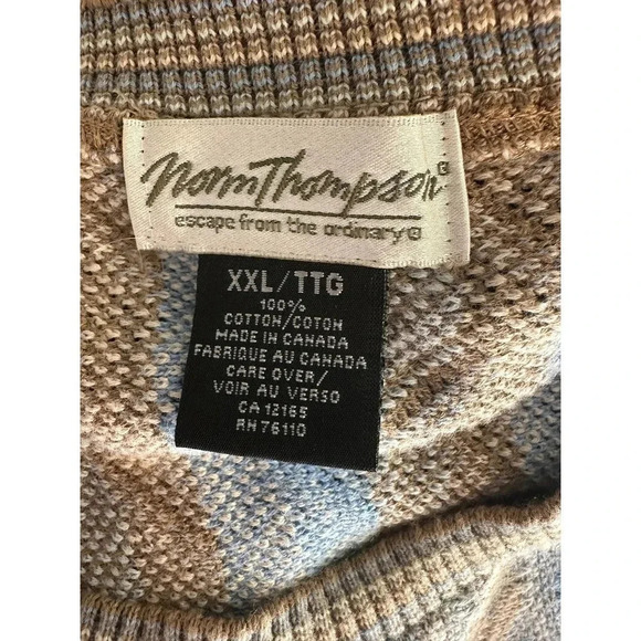 Norm Thompson Escape From The Ordinary Women Chunky Knit Coogi Sweater Size XXL - Picture 3 of 6